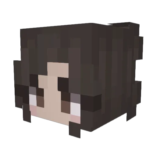 surrealpain Minecraft avatar head, 3D render