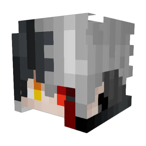 surturz_ Minecraft avatar head, 3D render