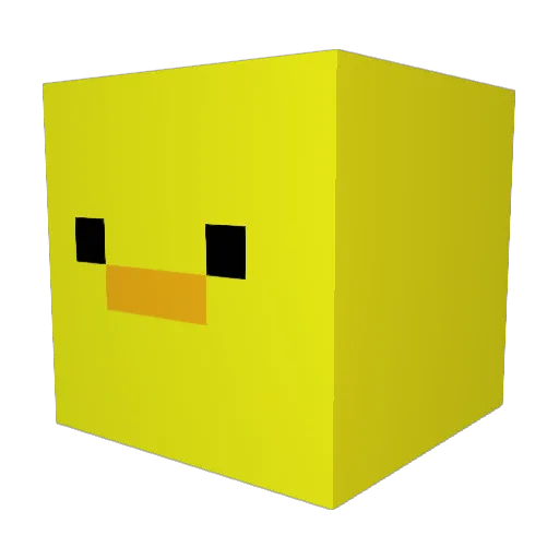 surubon522 Minecraft avatar head, 3D render