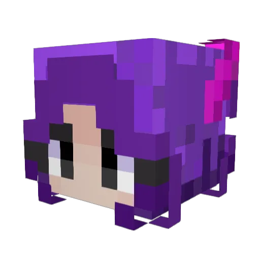 survivor_exe Minecraft avatar head, 3D render