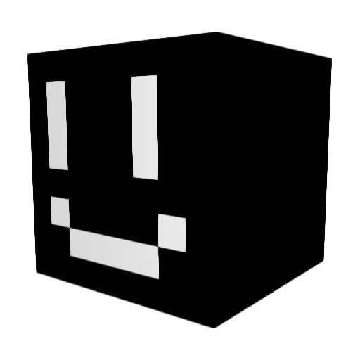 susMeme Minecraft avatar head, 3D render