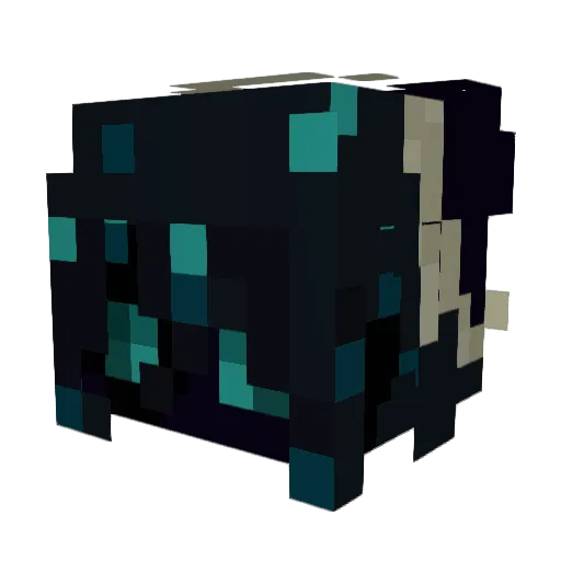 susesota Minecraft avatar head, 3D render