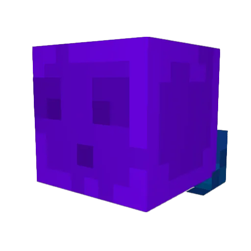 susheeni Minecraft avatar head, 3D render