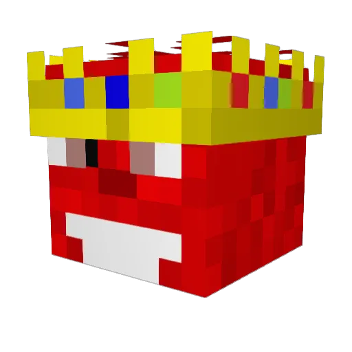 susu_e123 Minecraft avatar head, 3D render