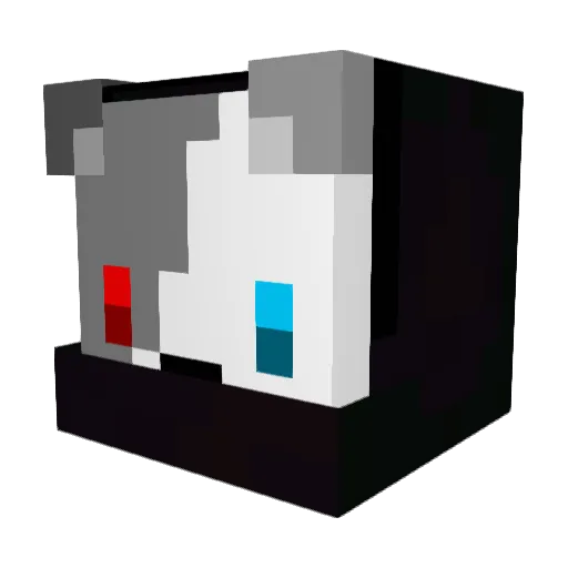 suszikotel Minecraft avatar head, 3D render