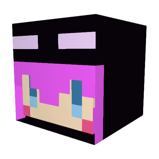 sutoratows Minecraft avatar head, 3D render