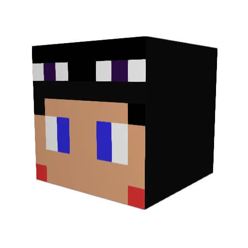 suumo1012 Minecraft avatar head, 3D render