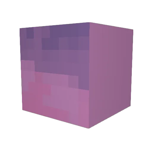 suundubu Minecraft avatar head, 3D render