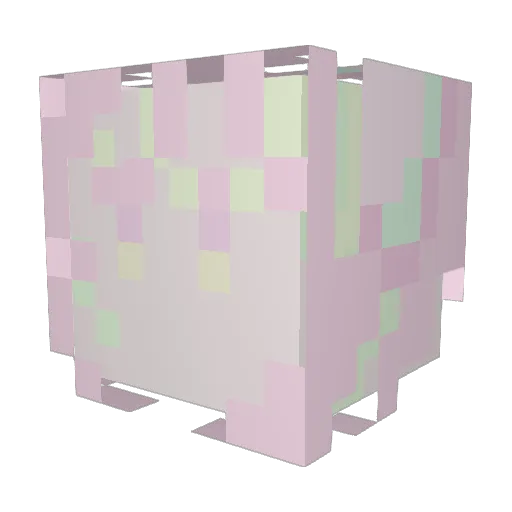 suvimaru Minecraft avatar head, 3D render