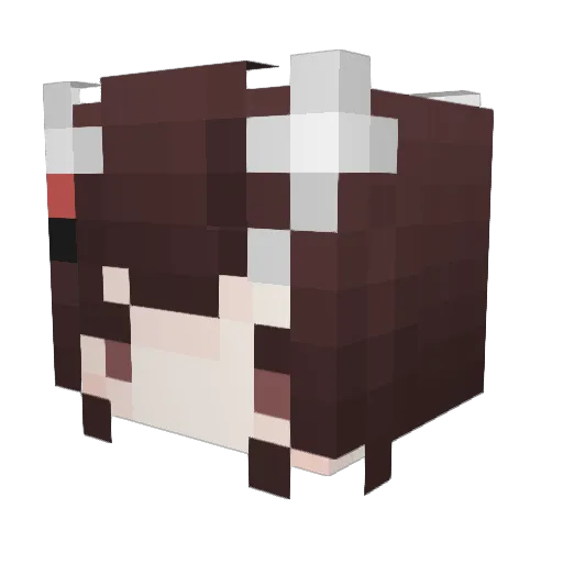 suywe_tw Minecraft avatar head, 3D render