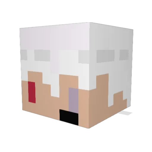 suzuki_kun99 Minecraft avatar head, 3D render