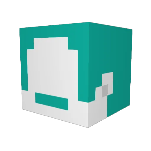 suzuko577 Minecraft avatar head, 3D render