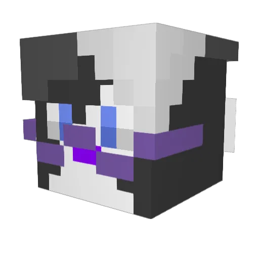 sv06 Minecraft avatar head, 3D render