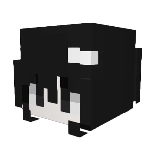 sv4g Minecraft avatar head, 3D render