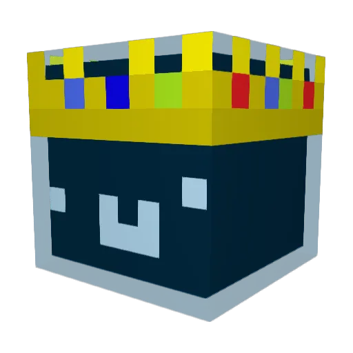 sv95140 Minecraft avatar head, 3D render