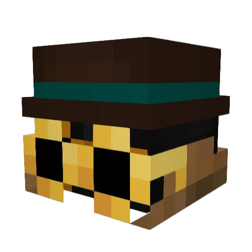 svalborg Minecraft avatar head, 3D render
