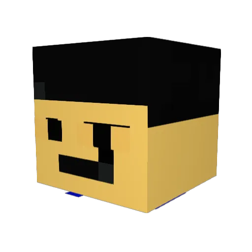 svanten2001 Minecraft avatar head, 3D render