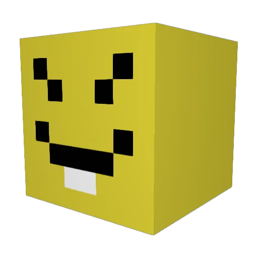 svantsson Minecraft avatar head, 3D render