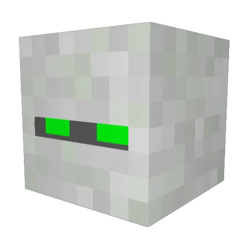 svdragster Minecraft avatar head, 3D render