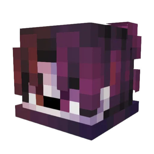 svechnikov Minecraft avatar head, 3D render