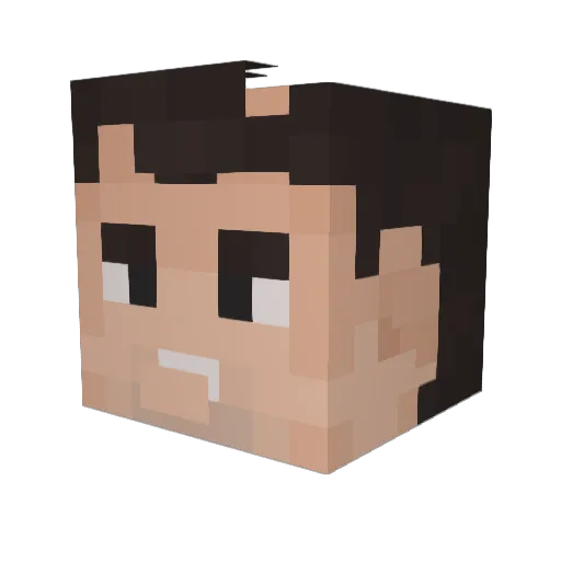 svega2005 Minecraft avatar head, 3D render