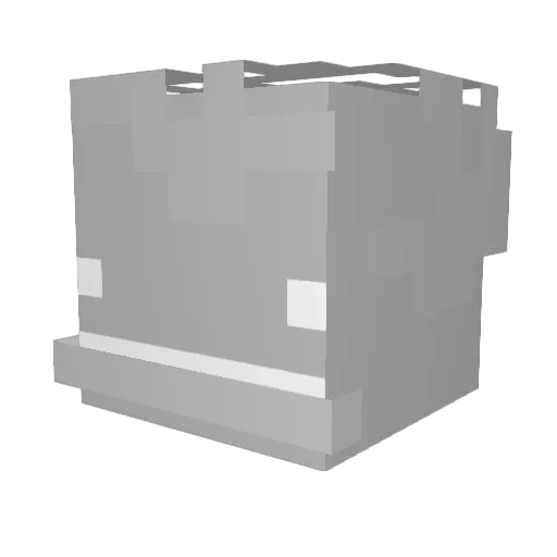 svegami Minecraft avatar head, 3D render