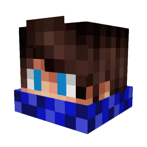 sven55555 Minecraft avatar head, 3D render