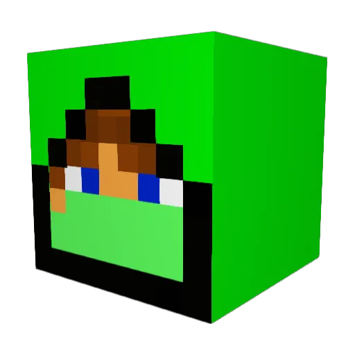 sven692001 Minecraft avatar head, 3D render