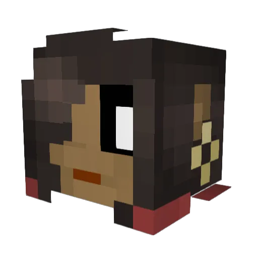 svenSZN Minecraft avatar head, 3D render