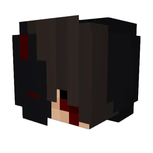 svendvang Minecraft avatar head, 3D render