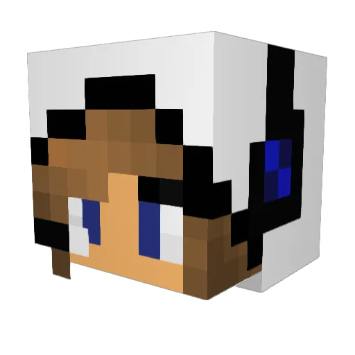 svenxbox Minecraft avatar head, 3D render