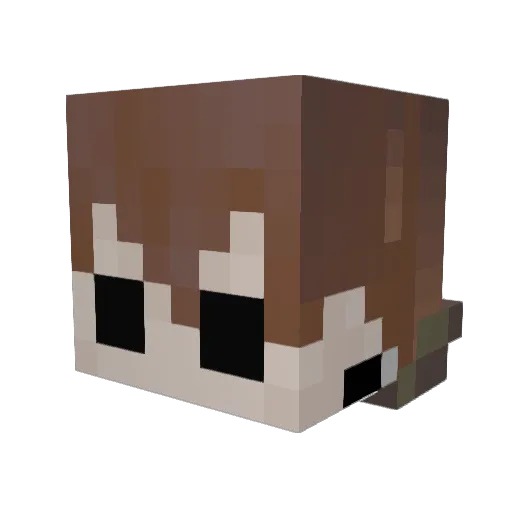 svetoslav15 Minecraft avatar head, 3D render