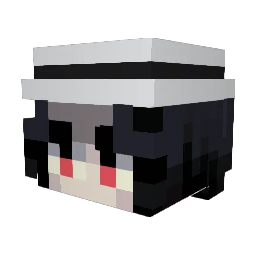 svexyy Minecraft avatar head, 3D render