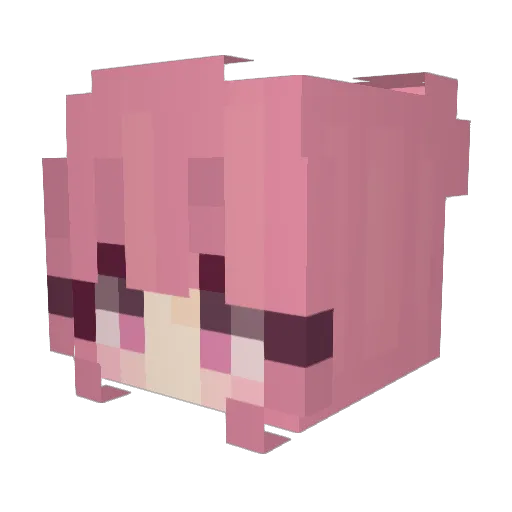 svnctuary Minecraft avatar head, 3D render