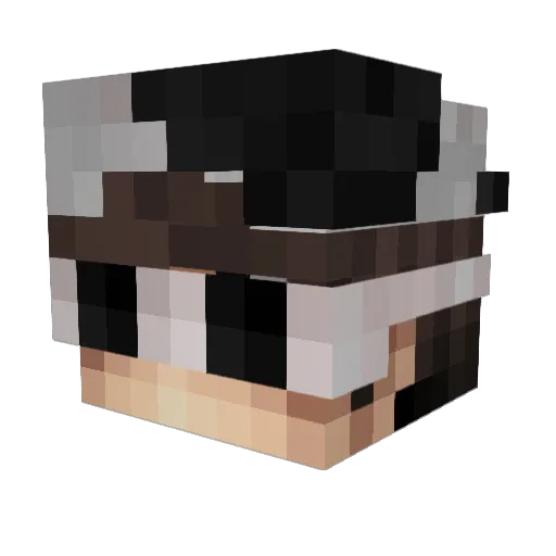 svnyOG Minecraft avatar head, 3D render