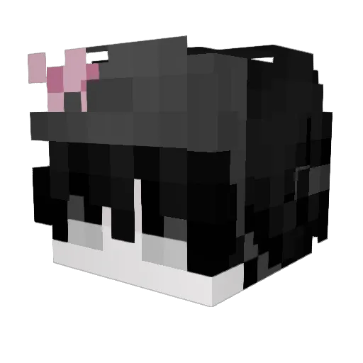 svpsep Minecraft avatar head, 3D render