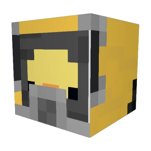 svsvsv Minecraft avatar head, 3D render