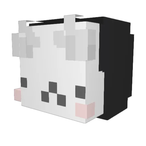 svth2 Minecraft avatar head, 3D render