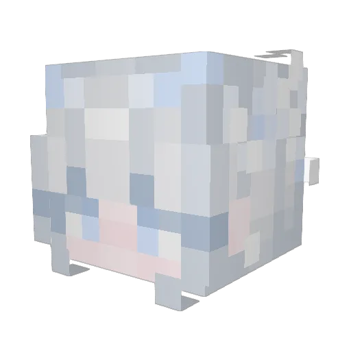 svvara Minecraft avatar head, 3D render