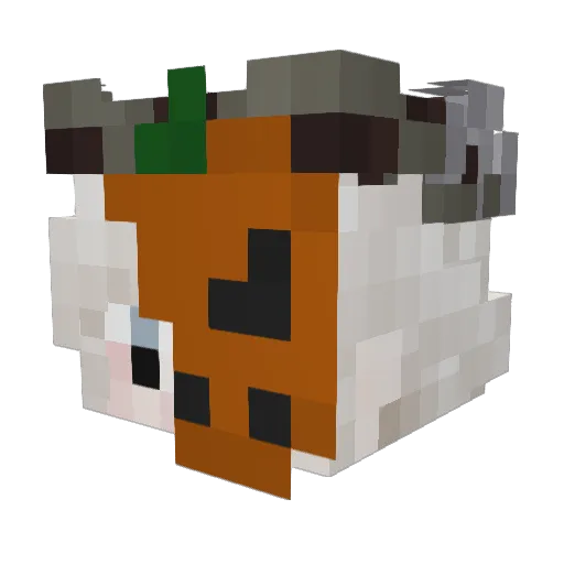 svxs Minecraft avatar head, 3D render