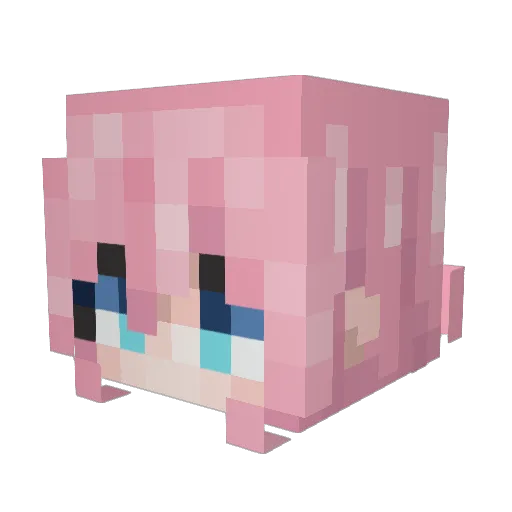 sw0813 Minecraft avatar head, 3D render