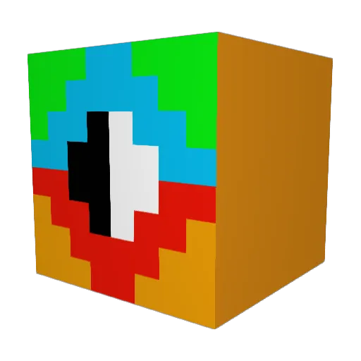 sw3ddy Minecraft avatar head, 3D render