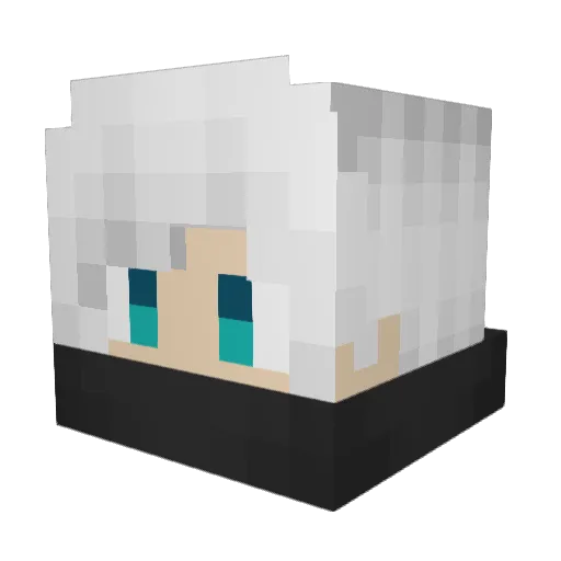 sw3nt3x Minecraft avatar head, 3D render