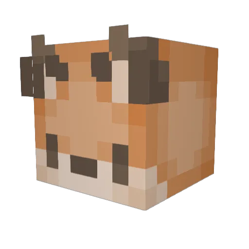 Minecraft-Avatar von sw3tiefoX: Kopf als 3D-Render