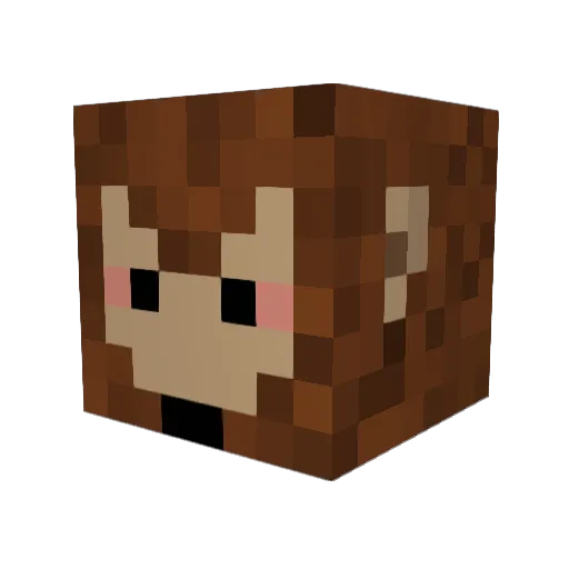 sw407 Minecraft avatar head, 3D render