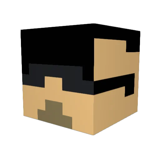 swa123 Minecraft avatar head, 3D render
