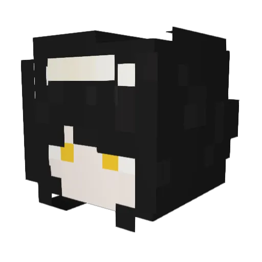swa86 Minecraft avatar head, 3D render