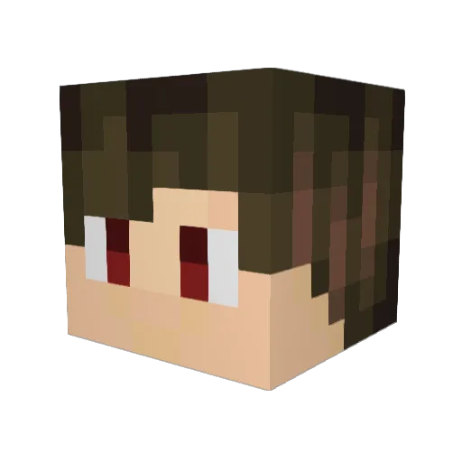 swaGreen Minecraft avatar head, 3D render