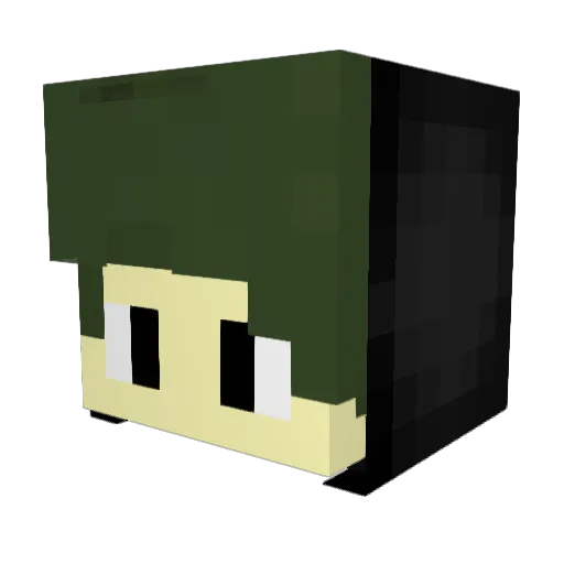 swag_DK Minecraft avatar head, 3D render