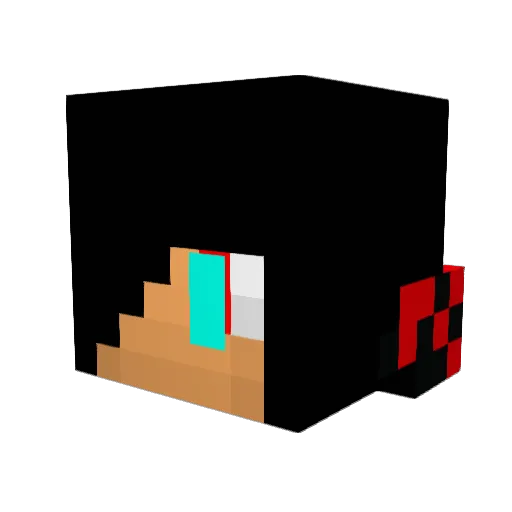 swag_KAT22 Minecraft avatar head, 3D render